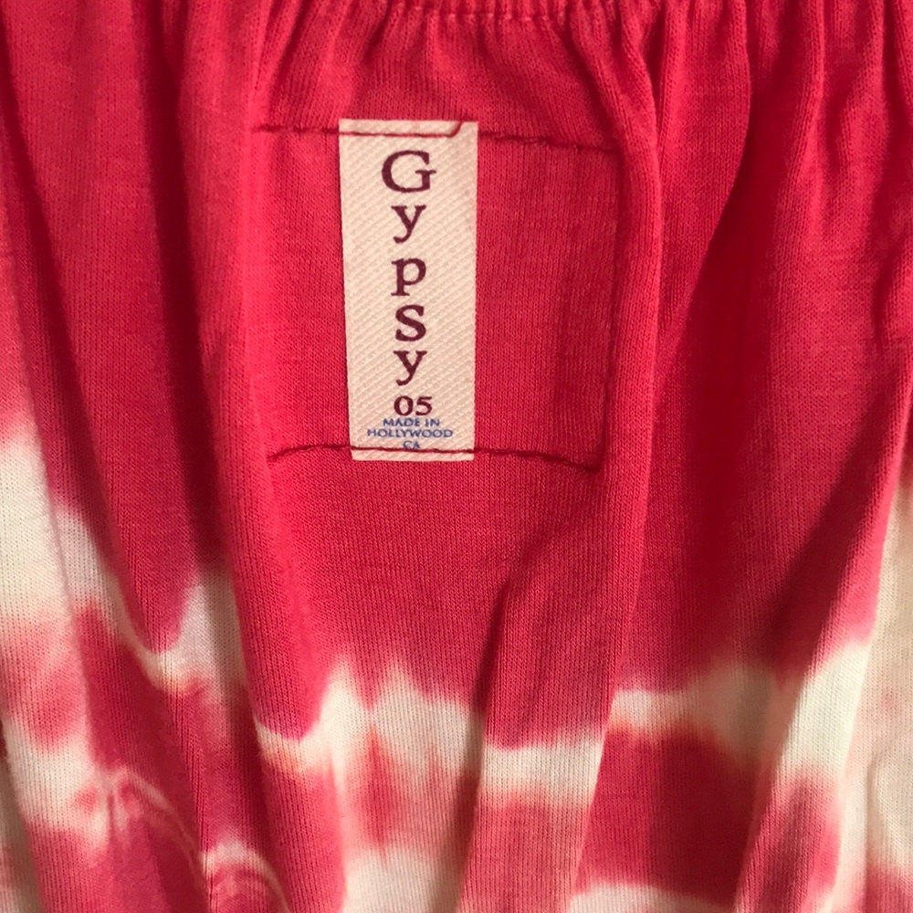 NWOT Gypsy 05 tie dye hi/low dress. Size M - Picture 5 of 7